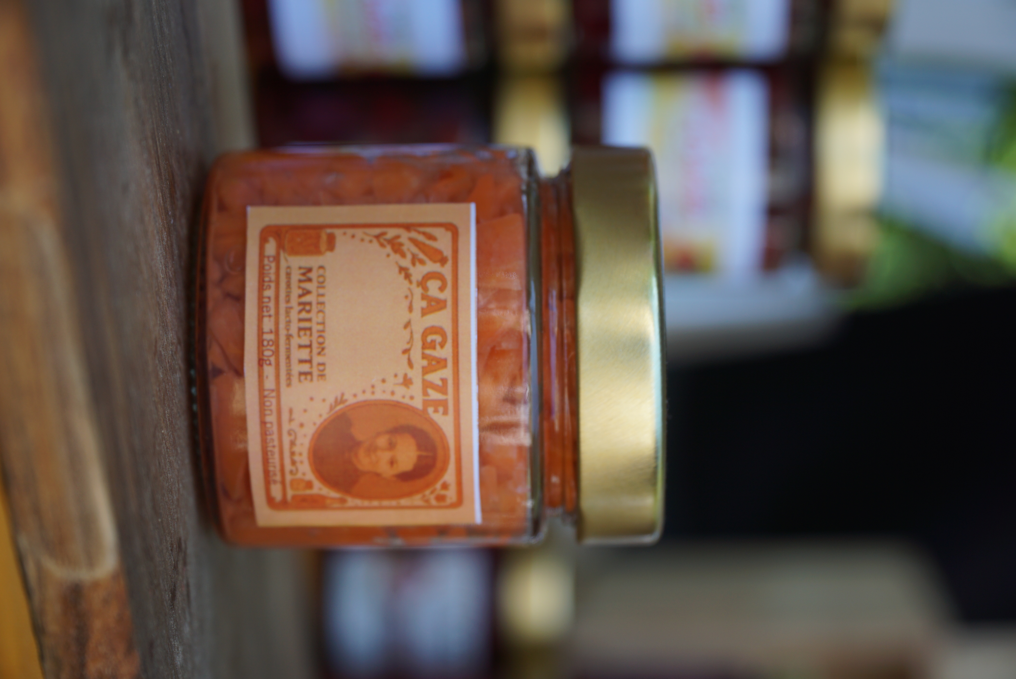 Carottes lacto-fermentées