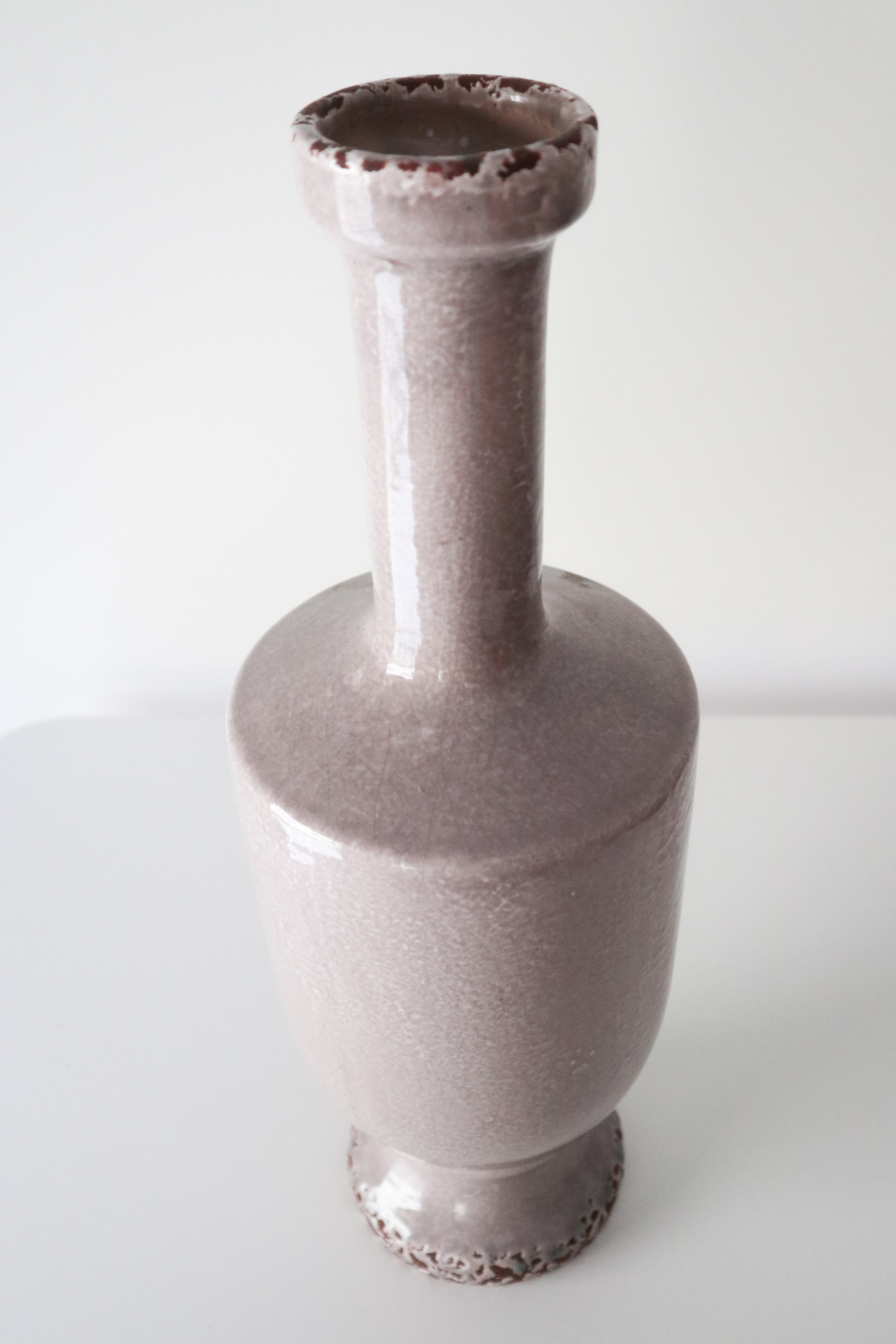 waterproof Textured Ceramic Vase • Wabi Sabi Organic Modern Pottery • Minimalist Home Decor Large Vase Kodaishi