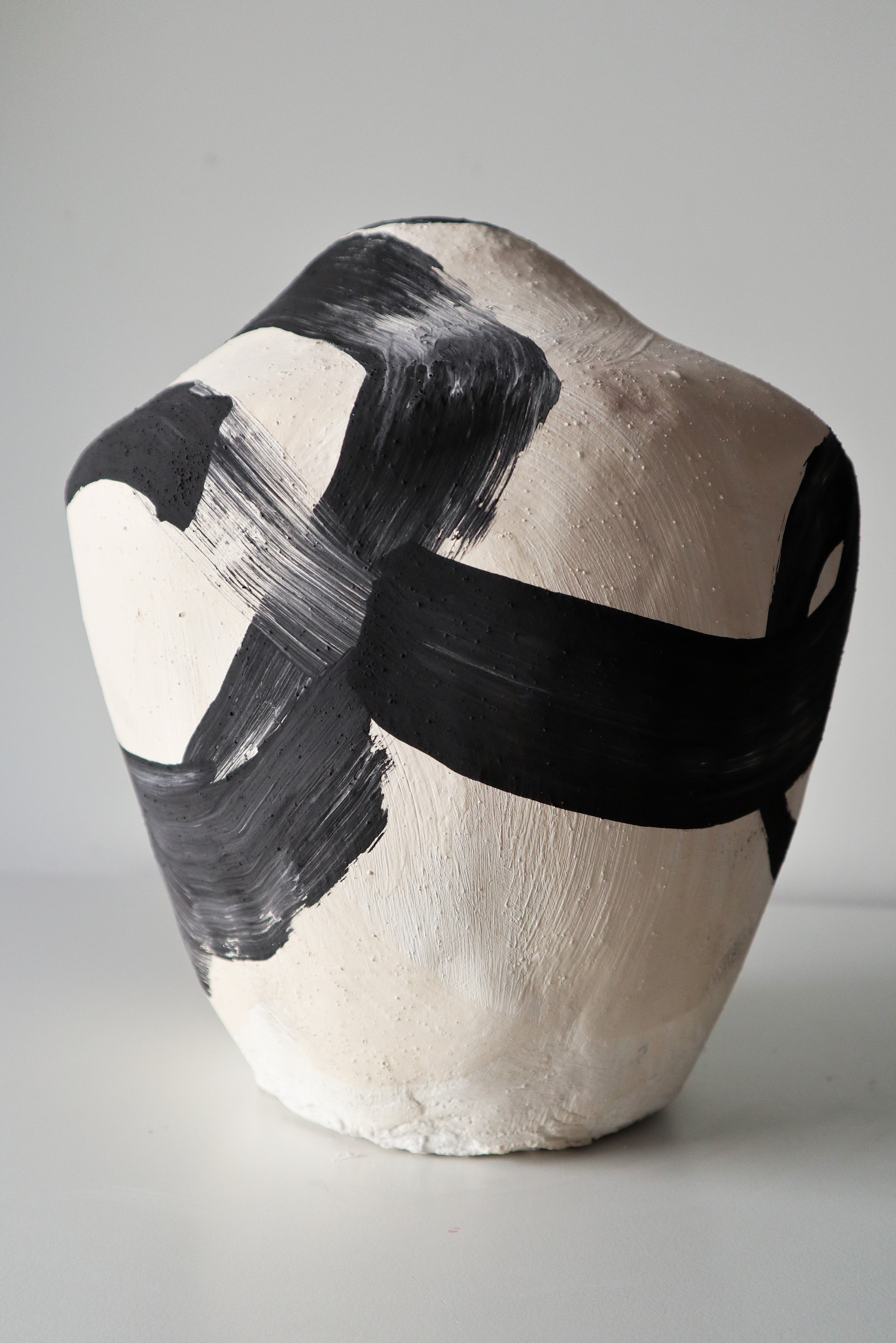 Sculptural Ceramic Vase • Wabi Sabi Organic Modern Pottery • Minimalist Home Decor Kasane