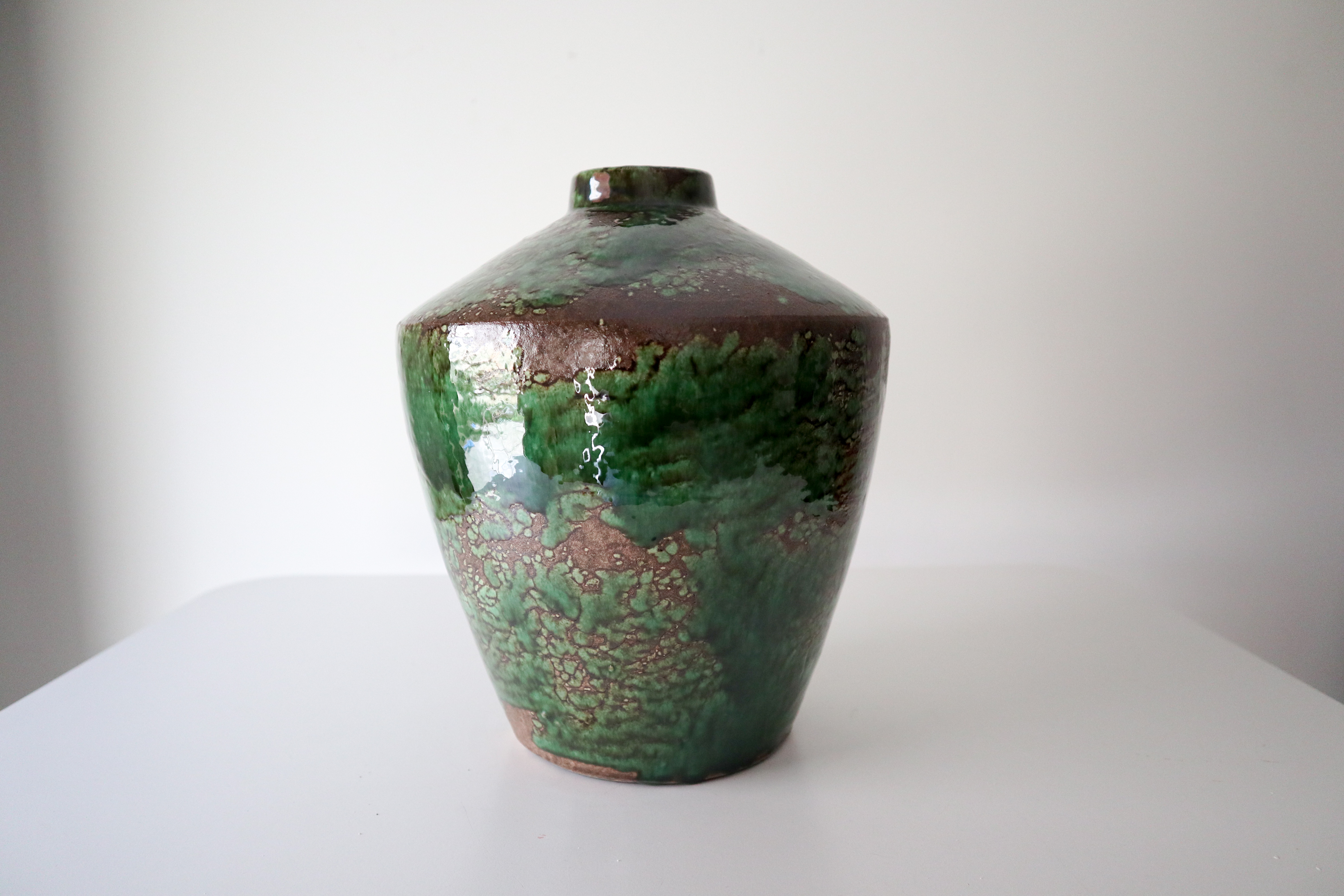 Textured Ceramic Vase • Wabi Sabi Organic Modern Pottery • Minimalist Home Decor Akebono