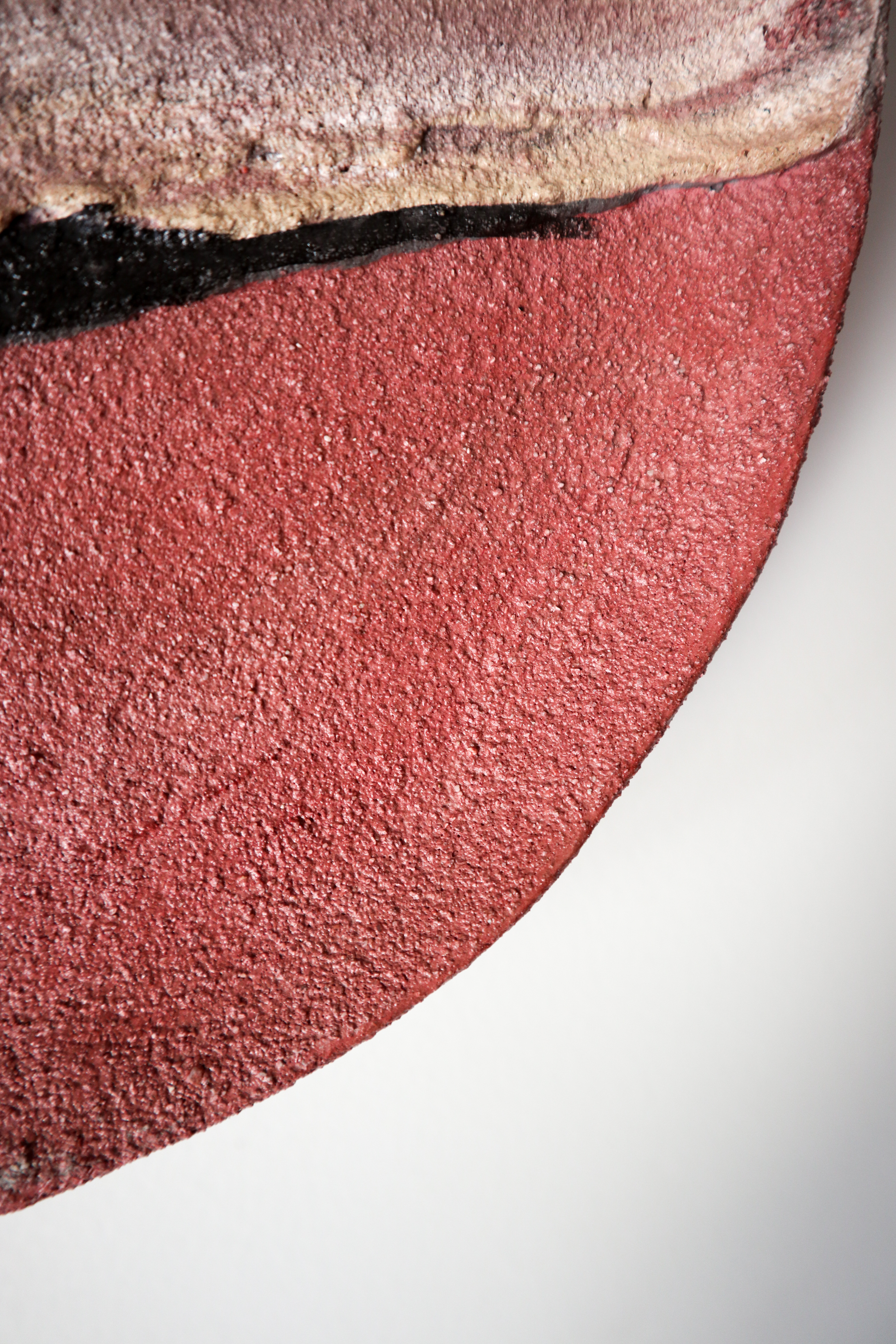  Wabi Sabi Wall Sculpture Plate Kurokawa 