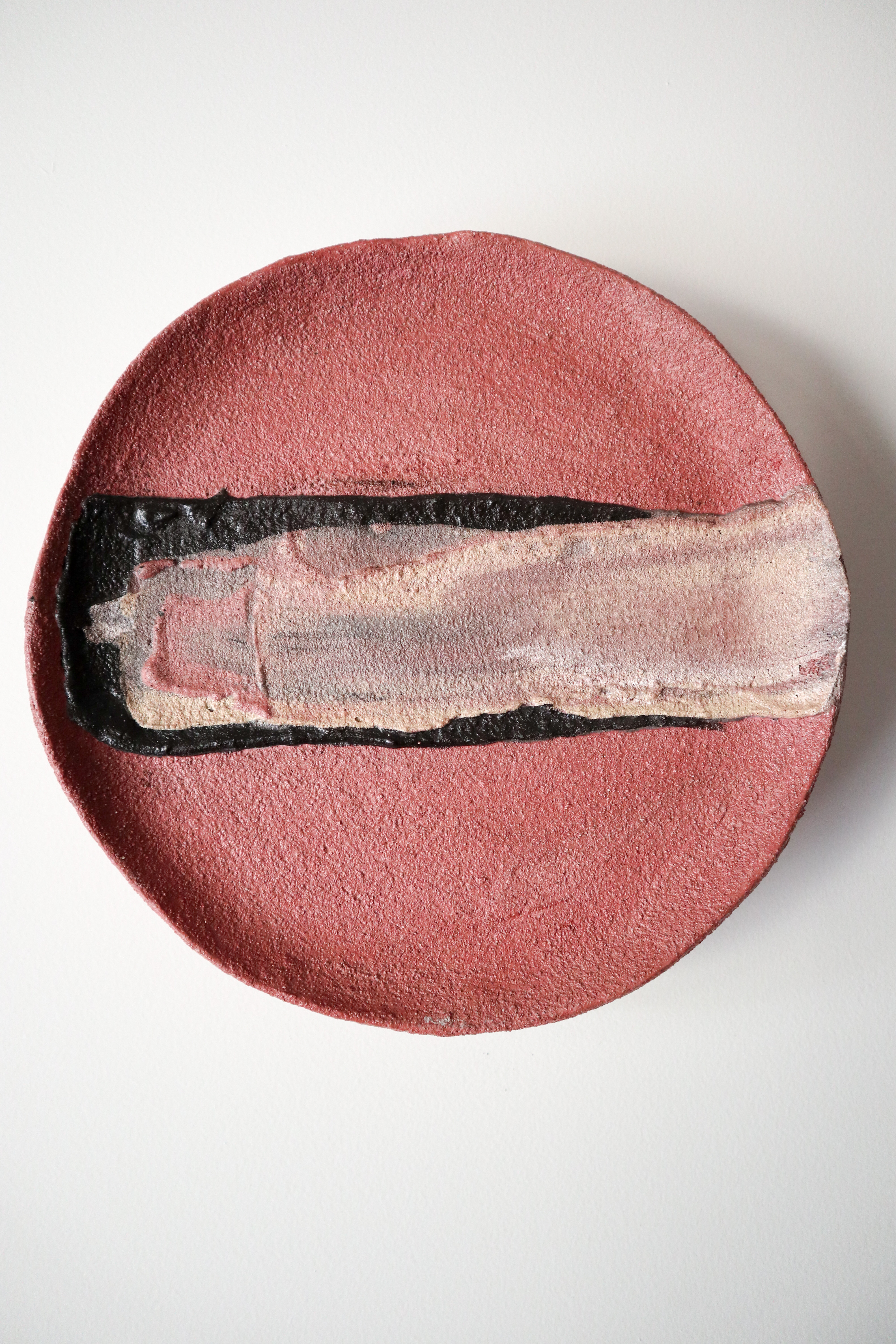  Wabi Sabi Wall Sculpture Plate Kurokawa 