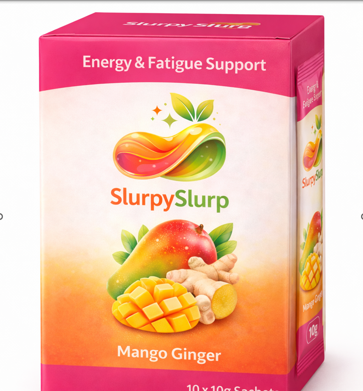 SlurpySlurp Mango Ginger box