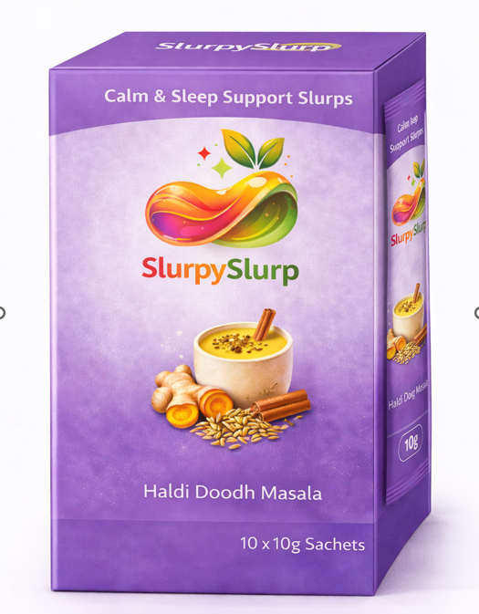 SlurpySlrups Haldi Doodh Masala box