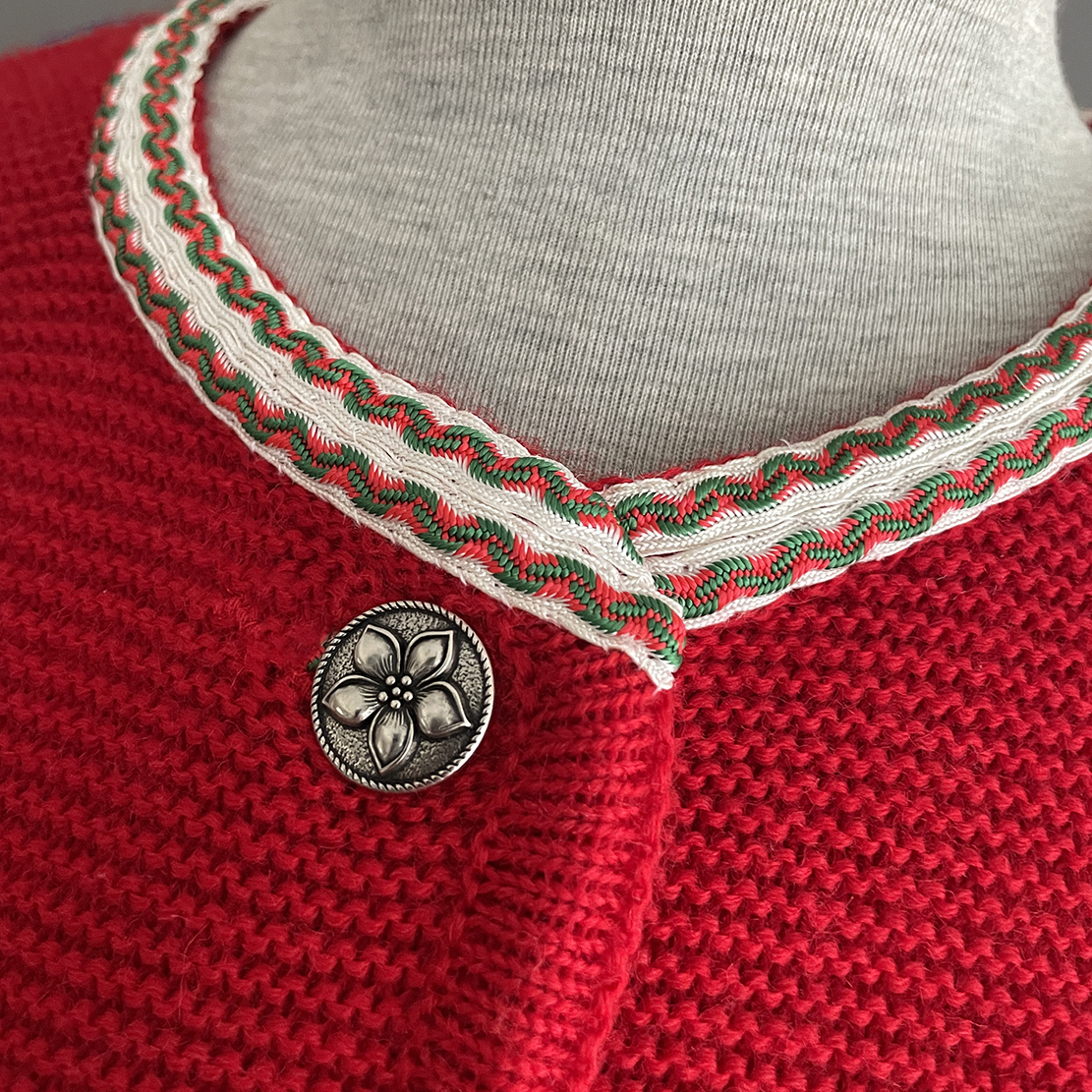 Cardigan retro "Chiemsee Strict" anii '80