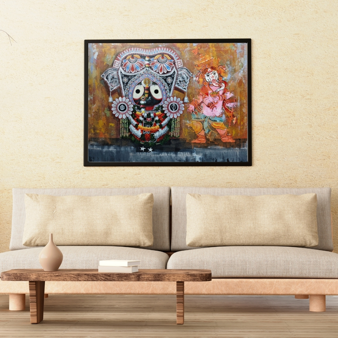 Jagannath & Balabhadra Wall Art
