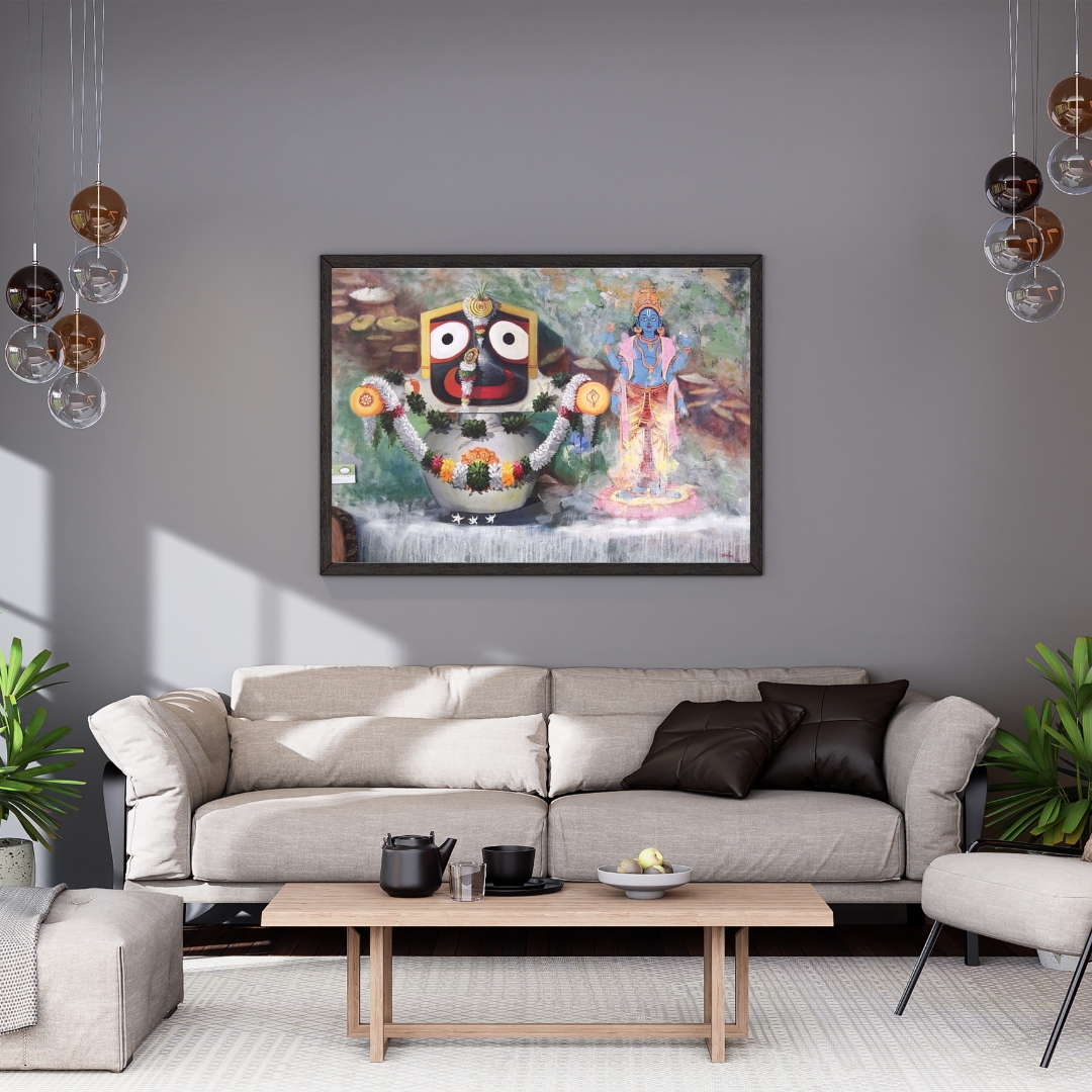 Traditional Indian Deity Wall Art