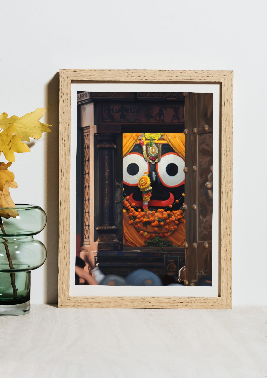 Jagannath Digital Art Frame