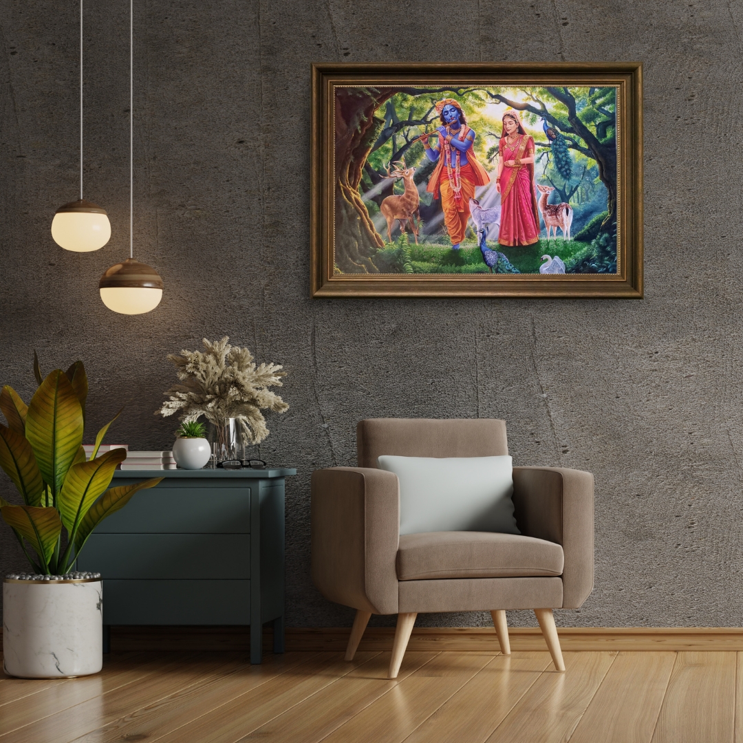 Radha Krishna Canvas Art