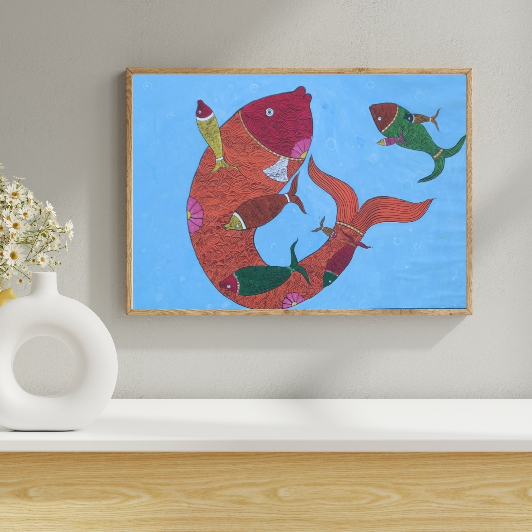 Colorful Fish Wall Art