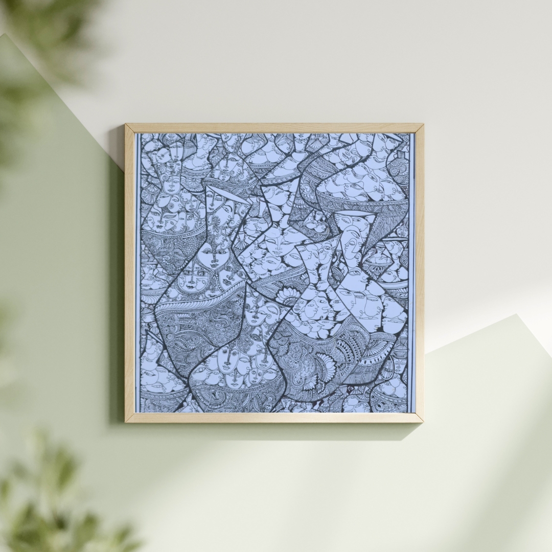 Abstract Intricate Pattern Wall Art