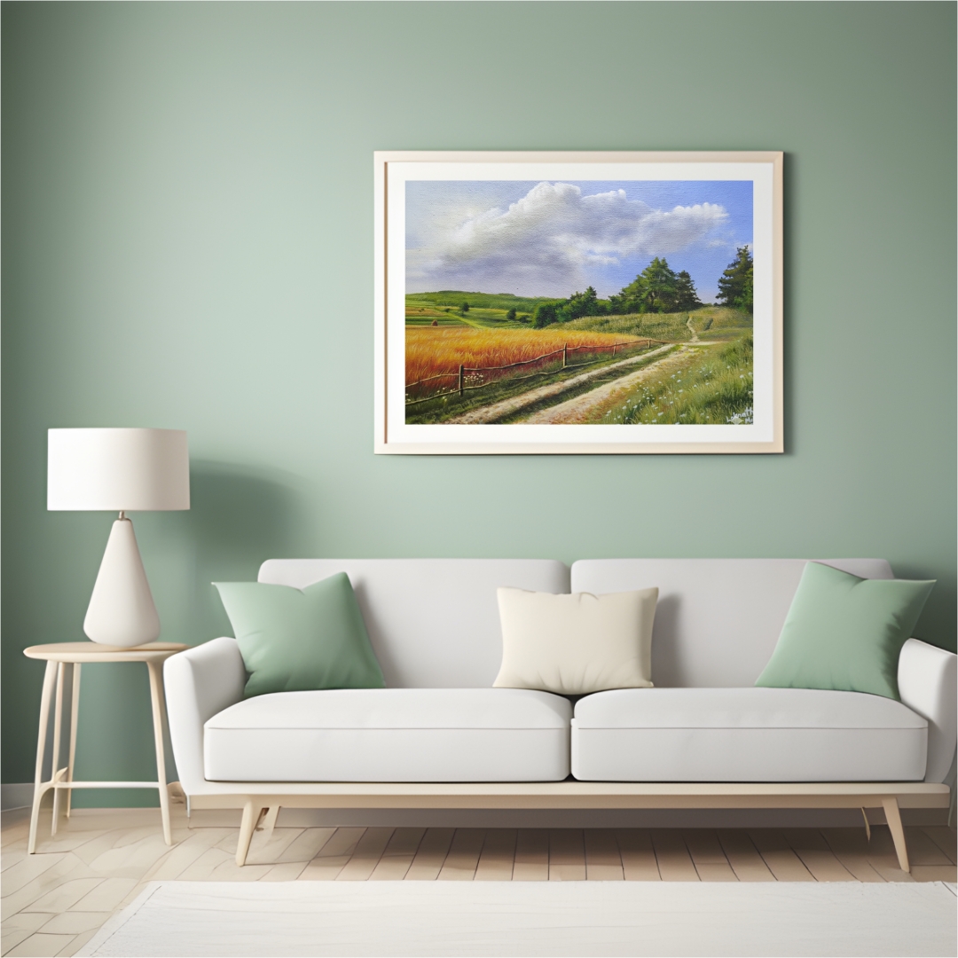 Countryside Landscape Painting