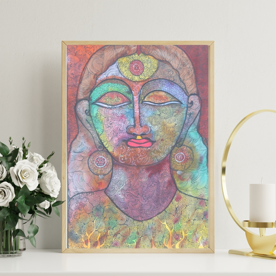 Abstract Portrait Wall Art