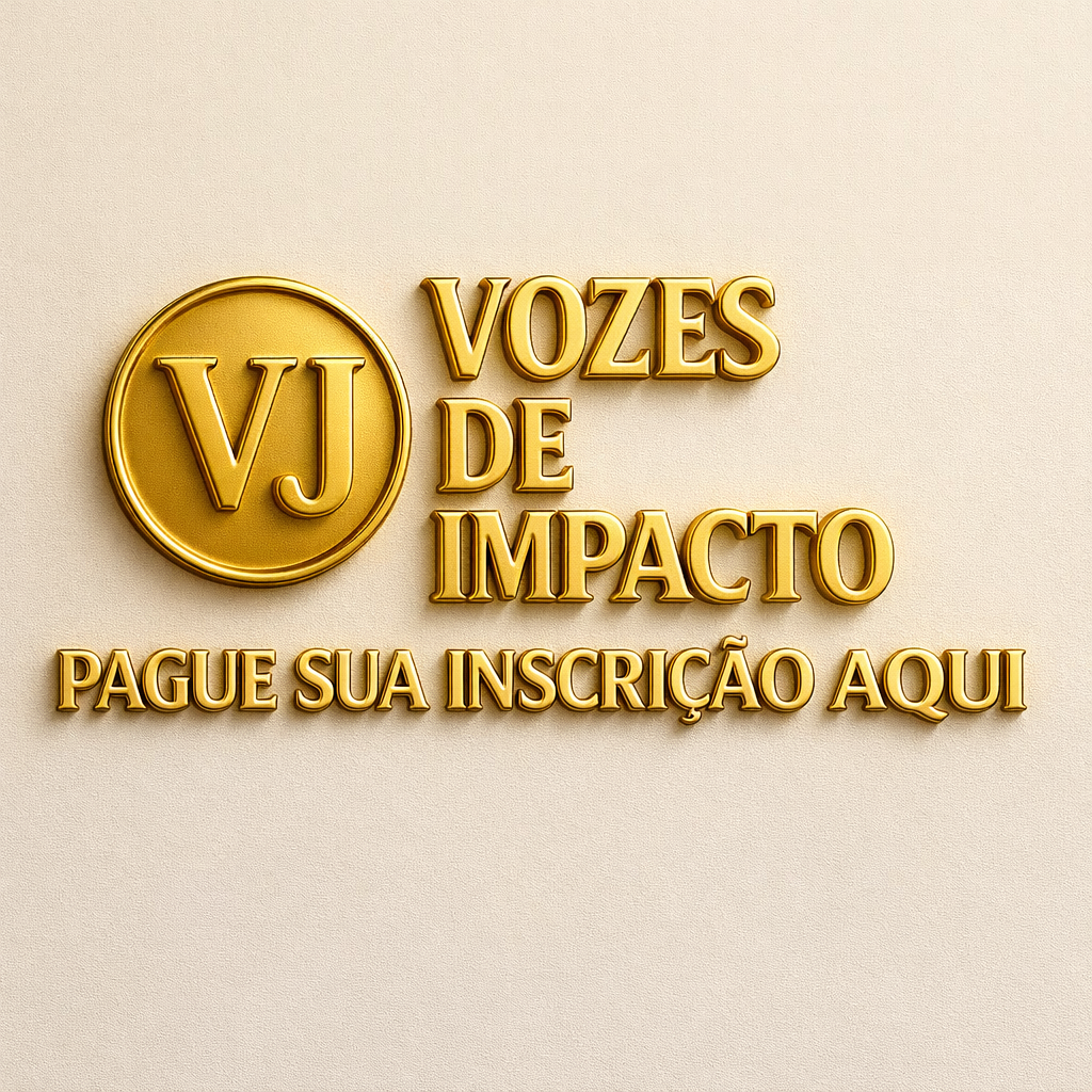 INSCRIÇÃO -PALESTRANTE VOZES DE IMPACTO
