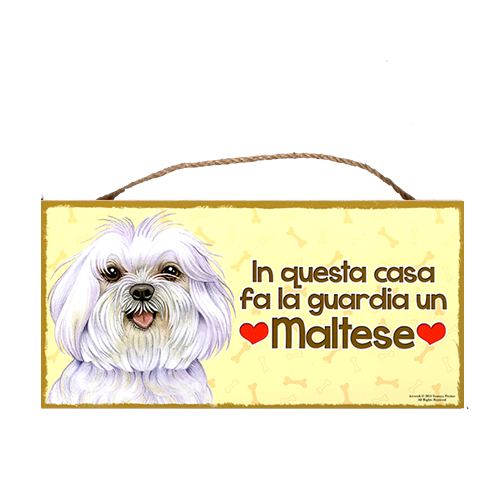 33 Targa decorativa Maltese