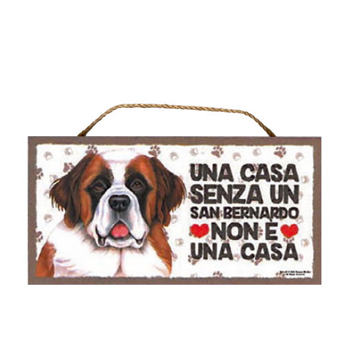 43 Targa Decorativa San Bernardo