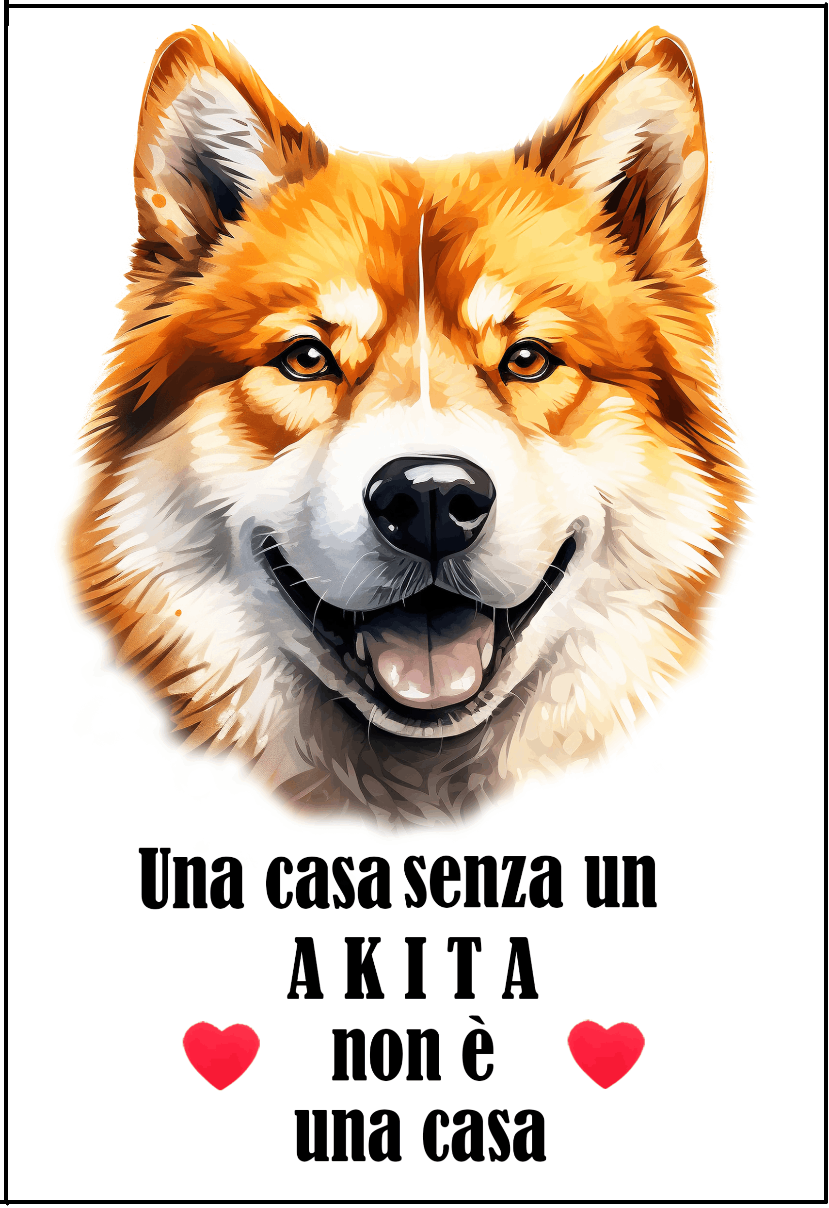 C011Magnete da frigo A K I T A