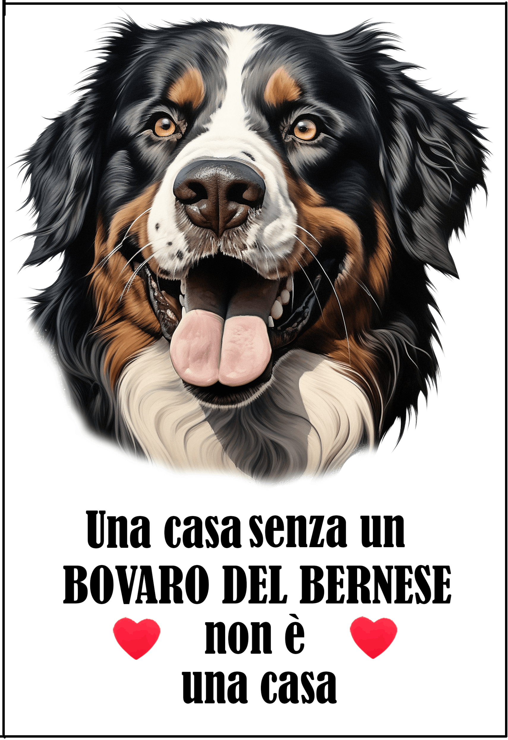 C010 Magnete da frigo Bovaro del Bernese