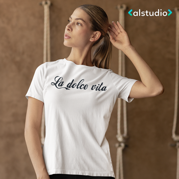 T-shirt 'La dolce vita'