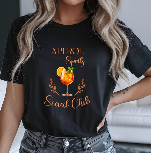 T-shirt Aperol Spritz Social Club