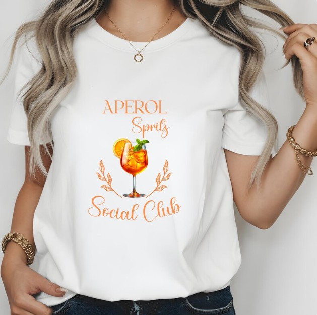 T-shirt Aperol Spritz Social Club