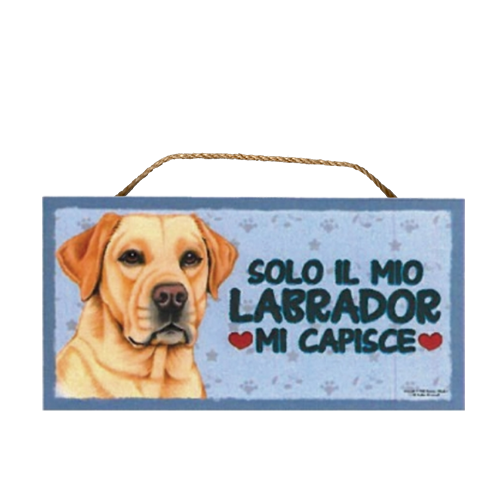 30 Targa Decorativa Labrador