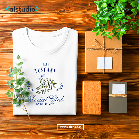 T-shirt Tuscany Social Club