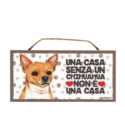 19 Targa decorativa Chihuahua