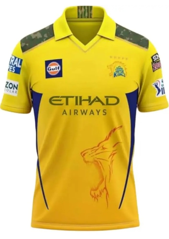 Chennai Super Kings Dhoni Jersey