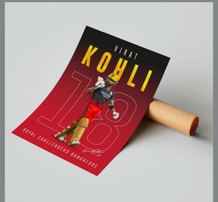 Virat Kohli Poster