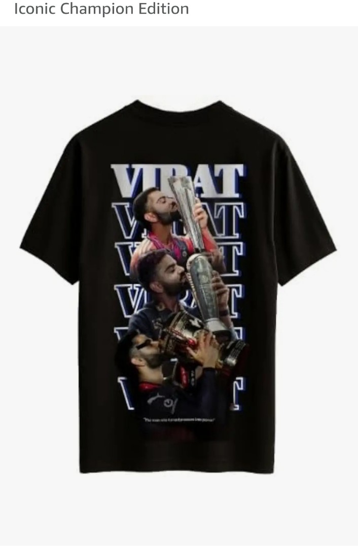 VIratkholi black Shirt-1