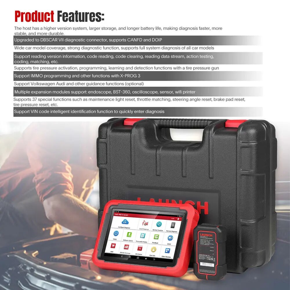 Launch X-431 PRO PROS V5.0 Diagnostic Tool 