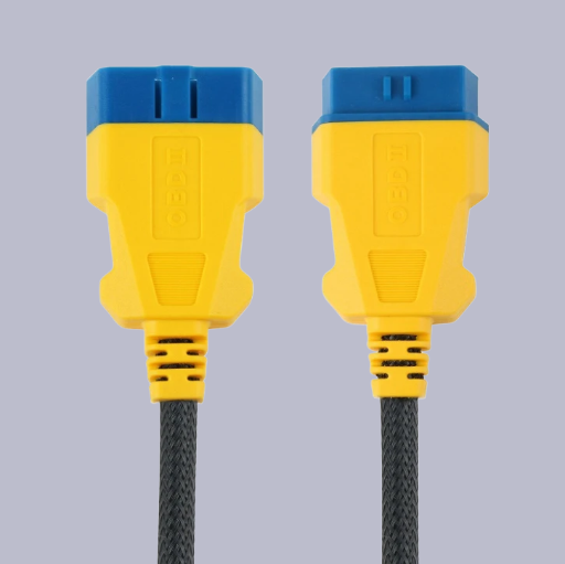 AUTOOL 1.5M Full 16pin Obd2 Extension Cable | 16pin Male to 16pin Female 