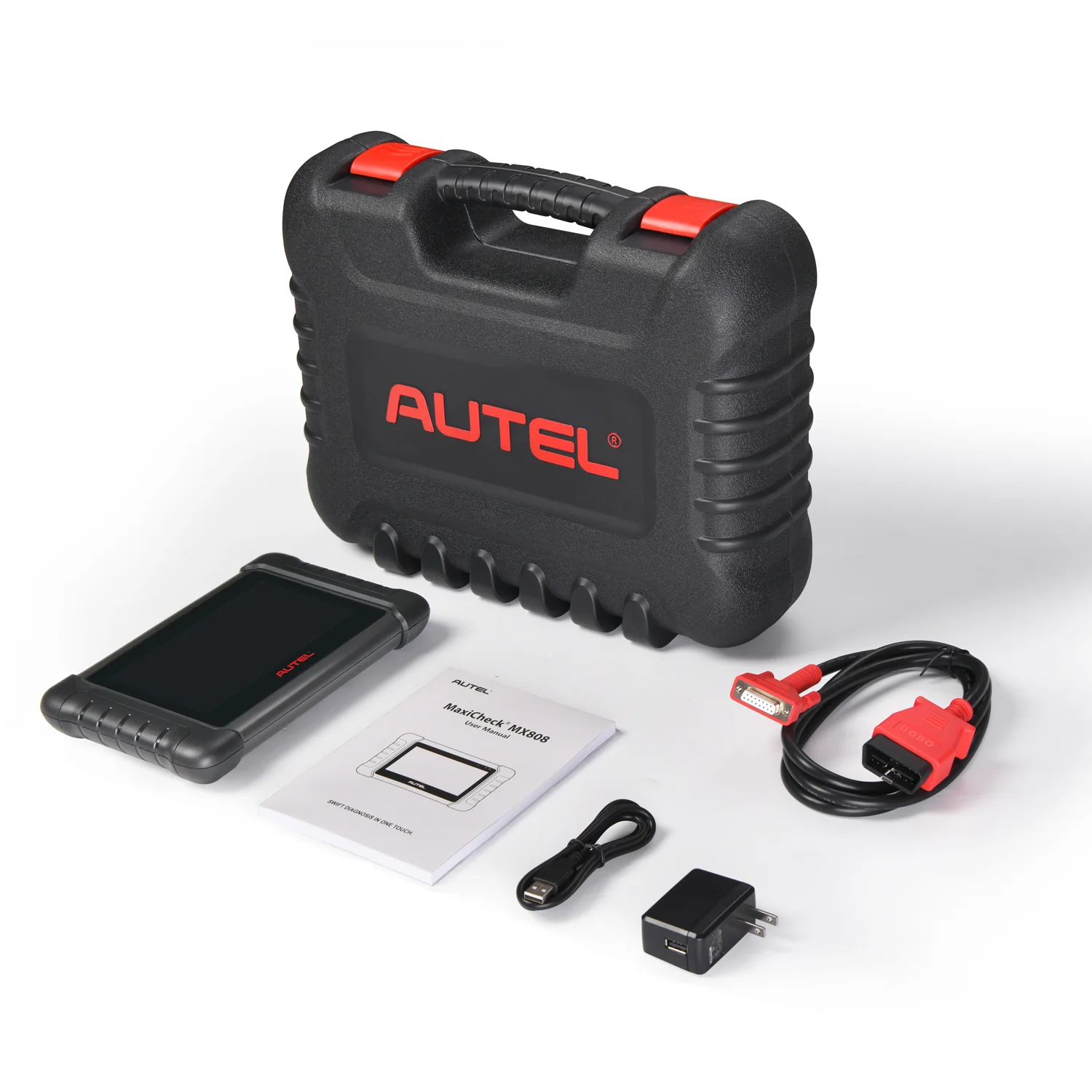 Autel MaxiCheck MX808S OBD2 Automotive Scanner OE All Systems Diagnostic Tool Bi-directional Control 28+ Service OBD Code Reader