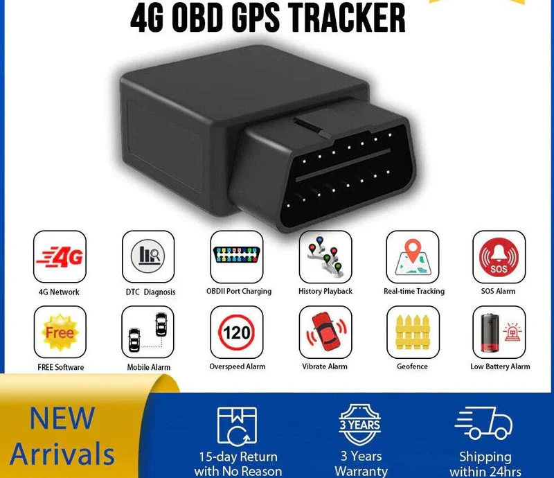  R58L OBD2 Port GPS Tracker Most Car Diagnostic Tool | High Quality | With Unplugging Alarm