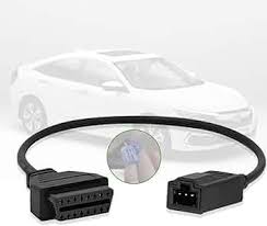 Honda OBD2 OBDII Connector Cable | 3 Pin to 16 Pin Diagnostic Tool