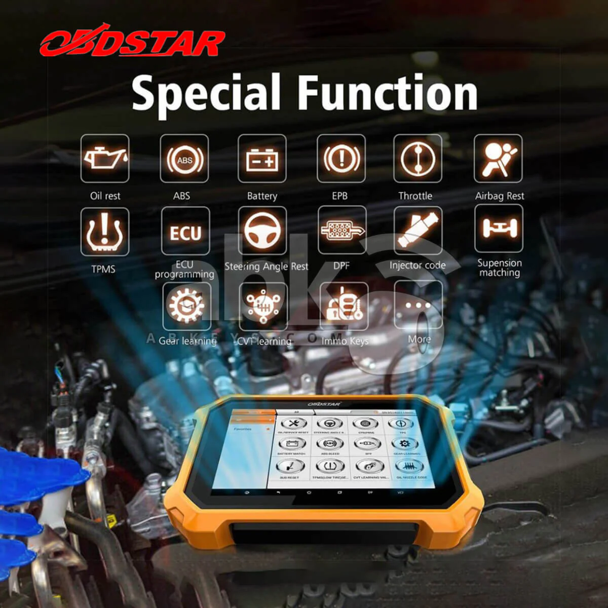  OBDSTAR X300 Classic G3 Full Version l Support ECU Flasher l Test Platform for Car/ HD/ E-Car/ Moto/ Marine