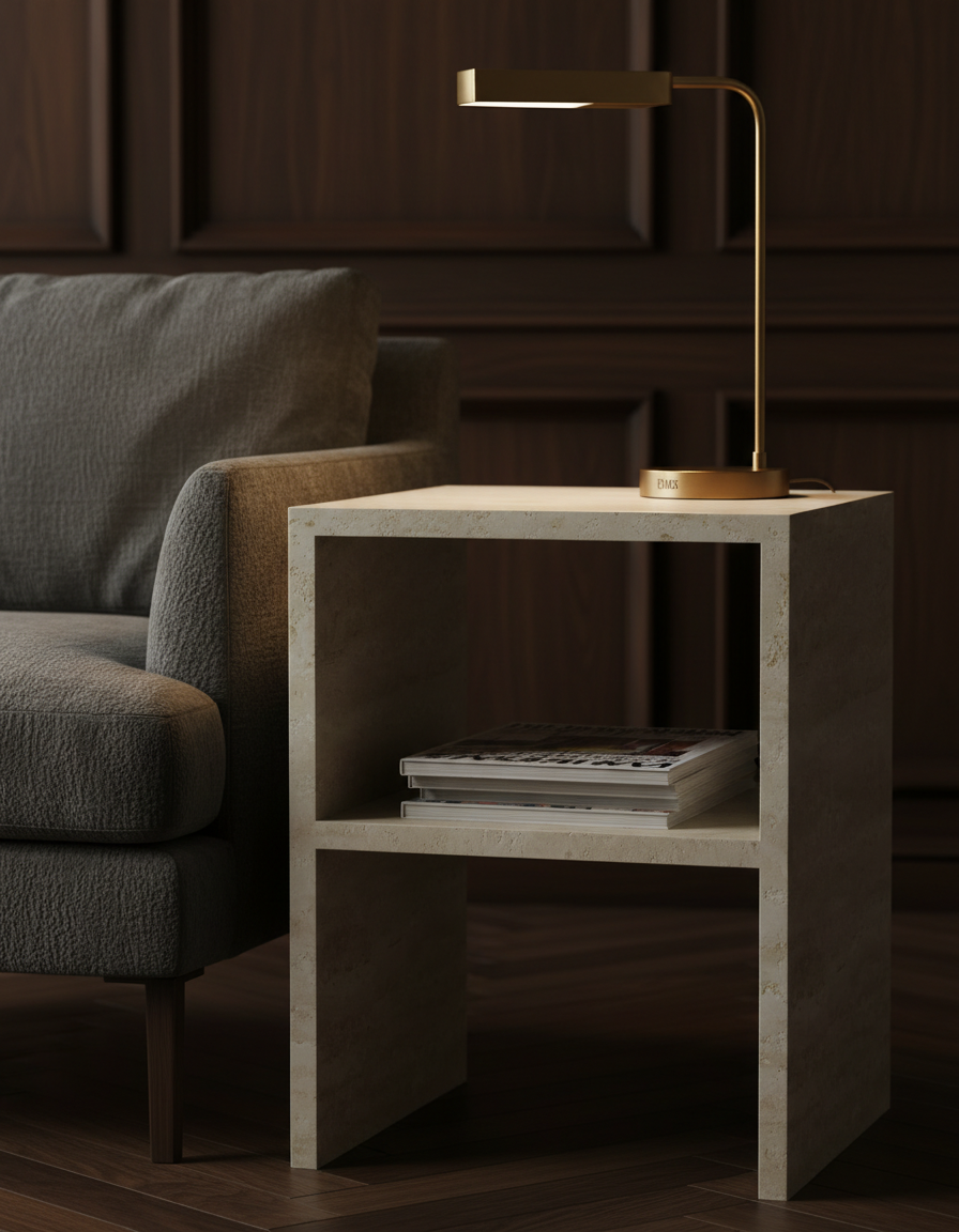 Modern Marble Side Table