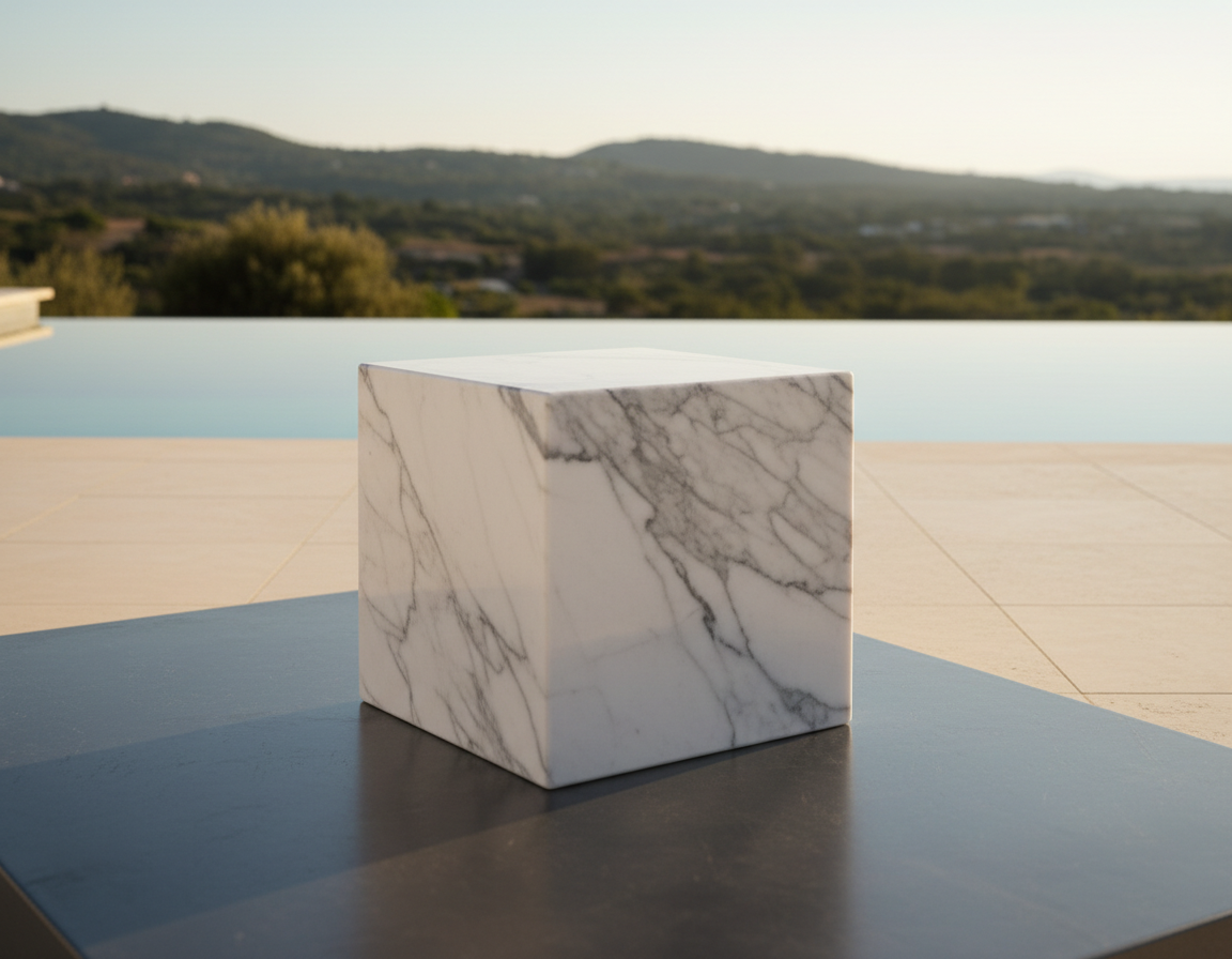 Marble Side Table