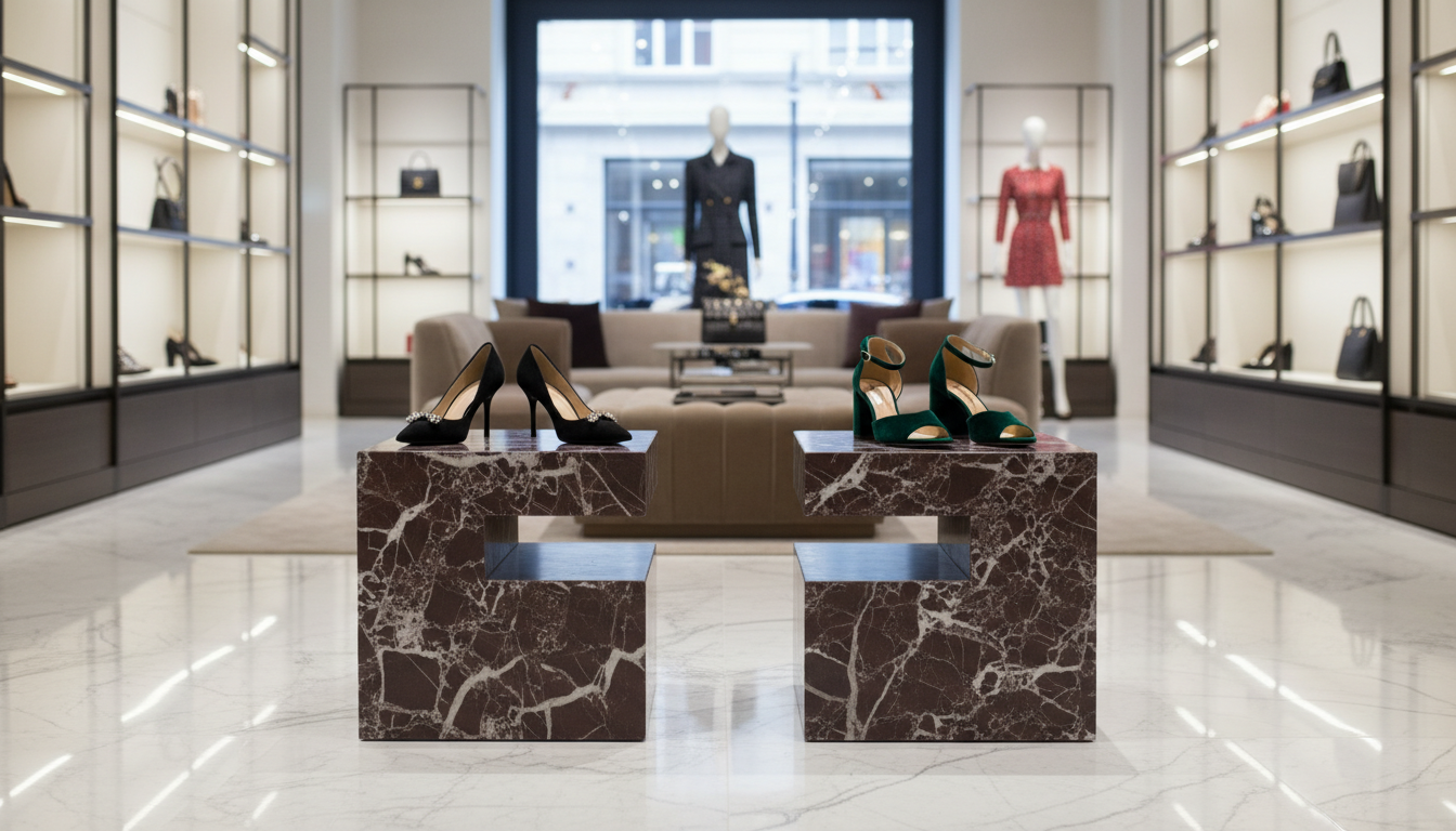 Rosa Levanto Marble Side Table