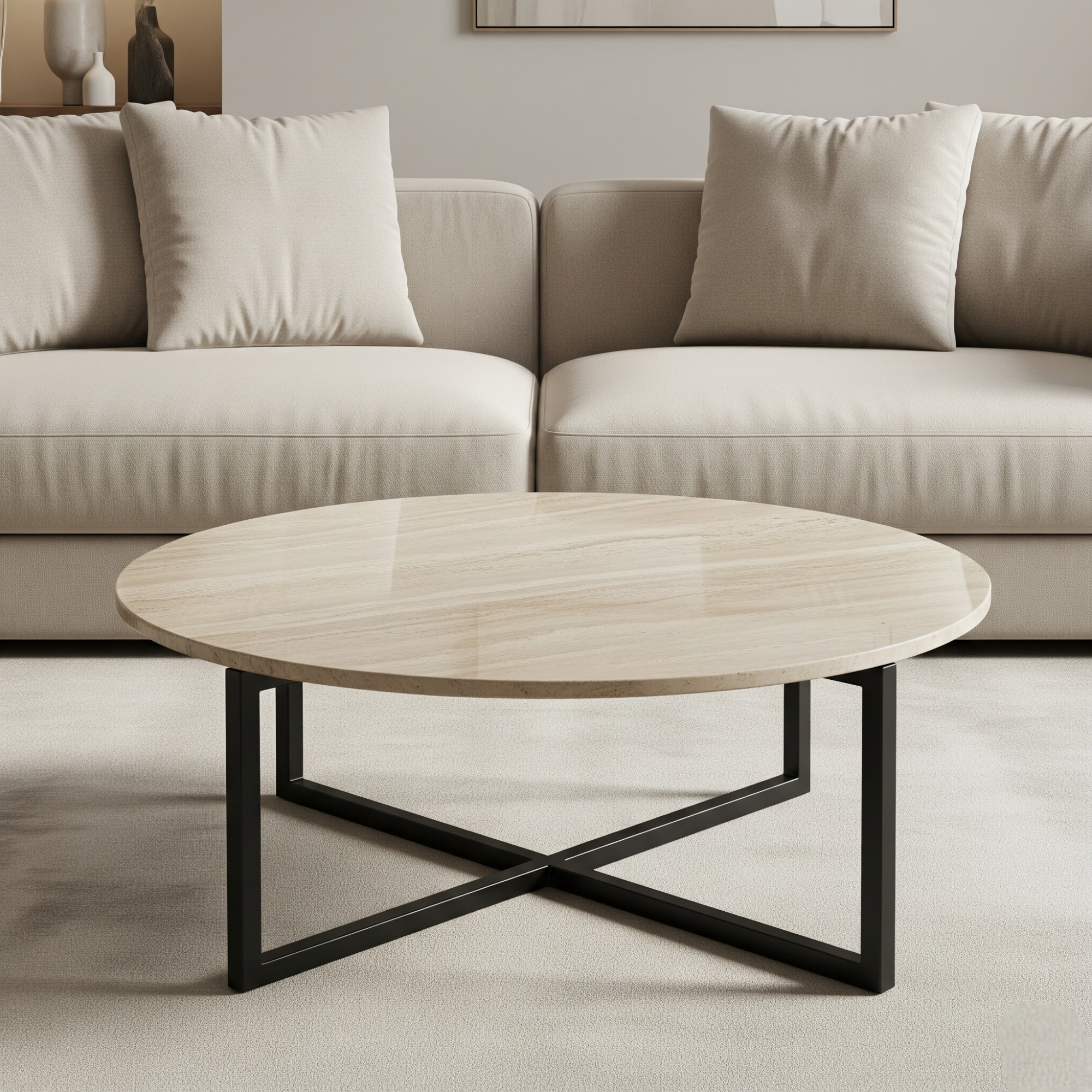 Modern Round Coffee or Rectangle Table