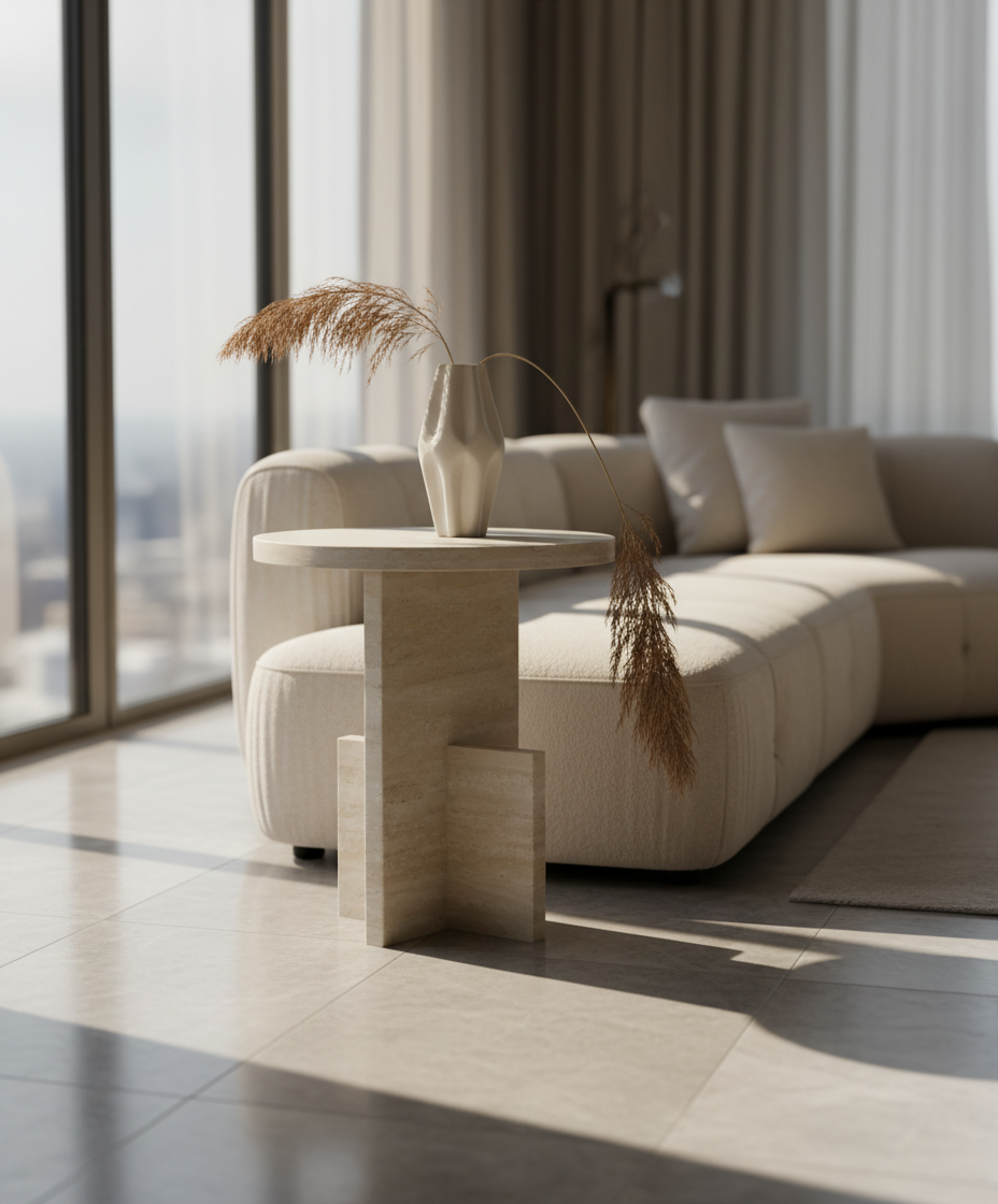 Geometric Side Table