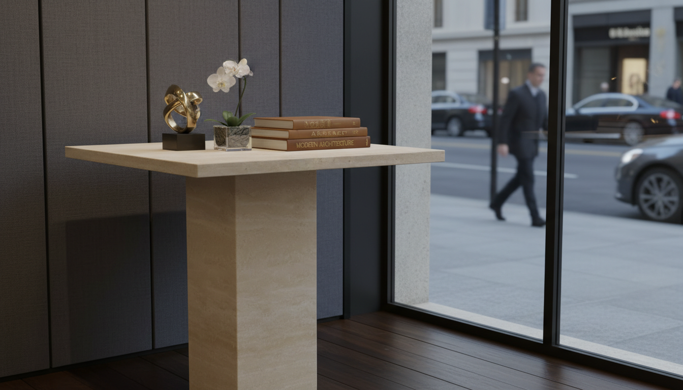 Modern Marble Side Table