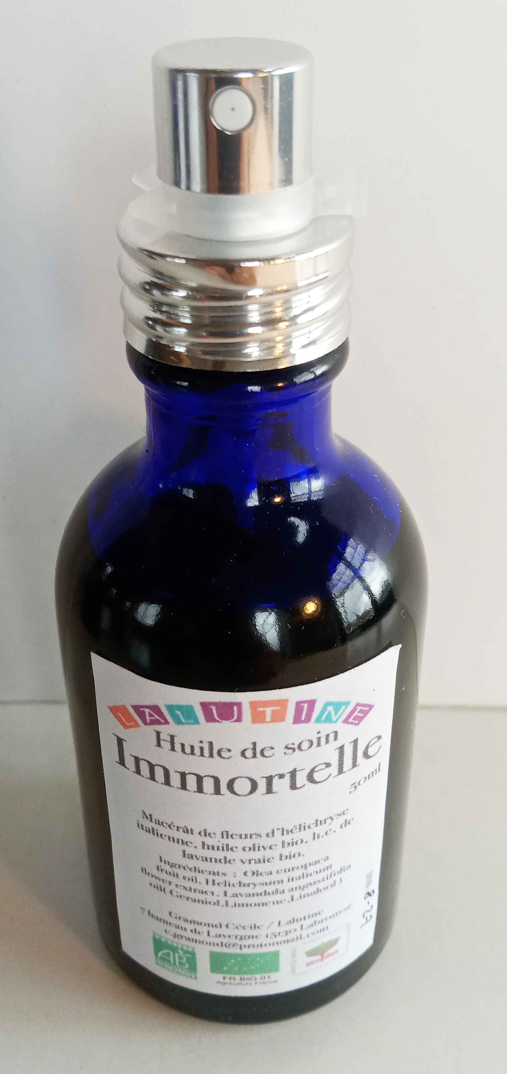 Huile d' Immortelle (Hélichryse) 50ml
