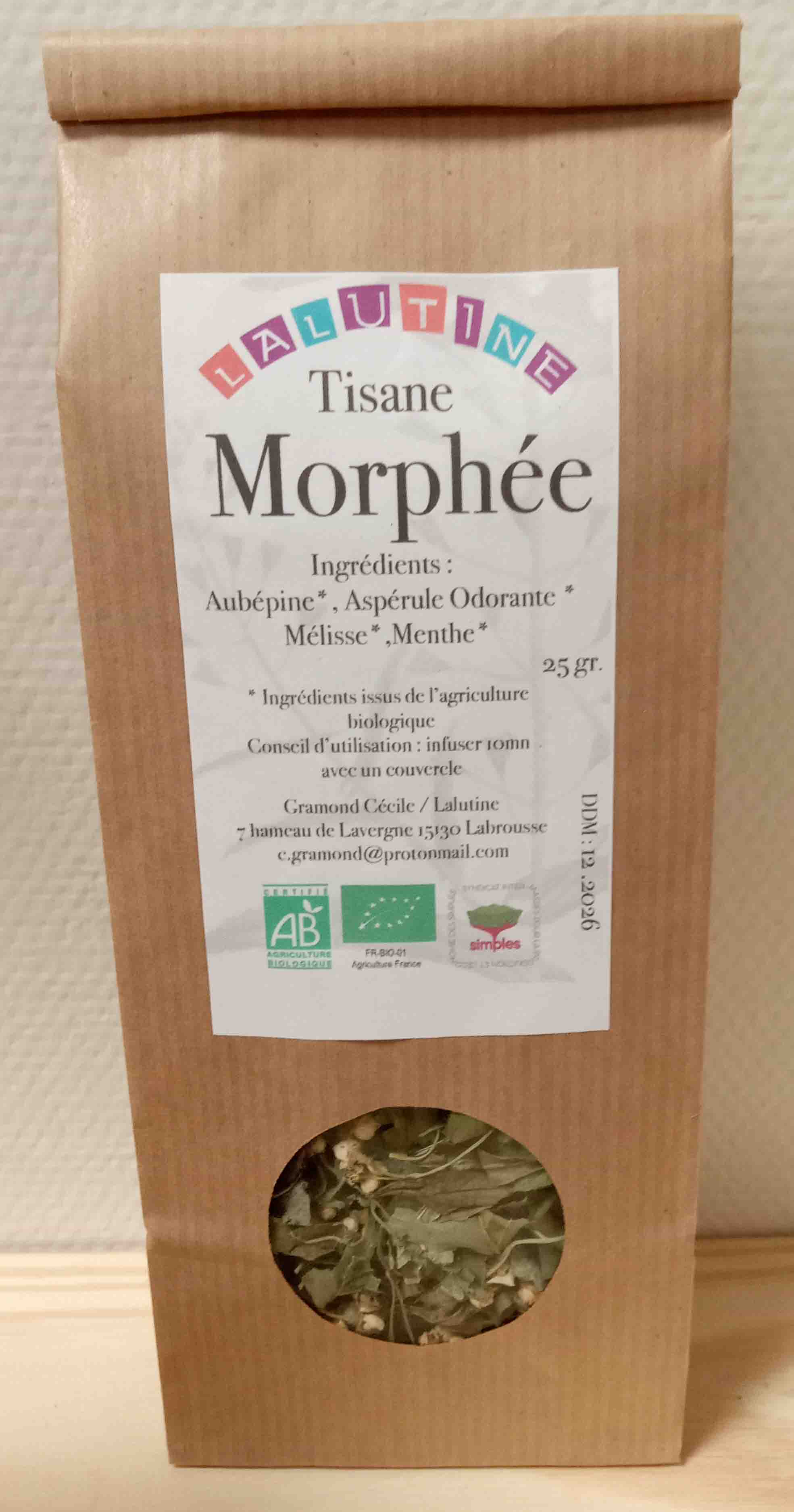 Tisane Morphée