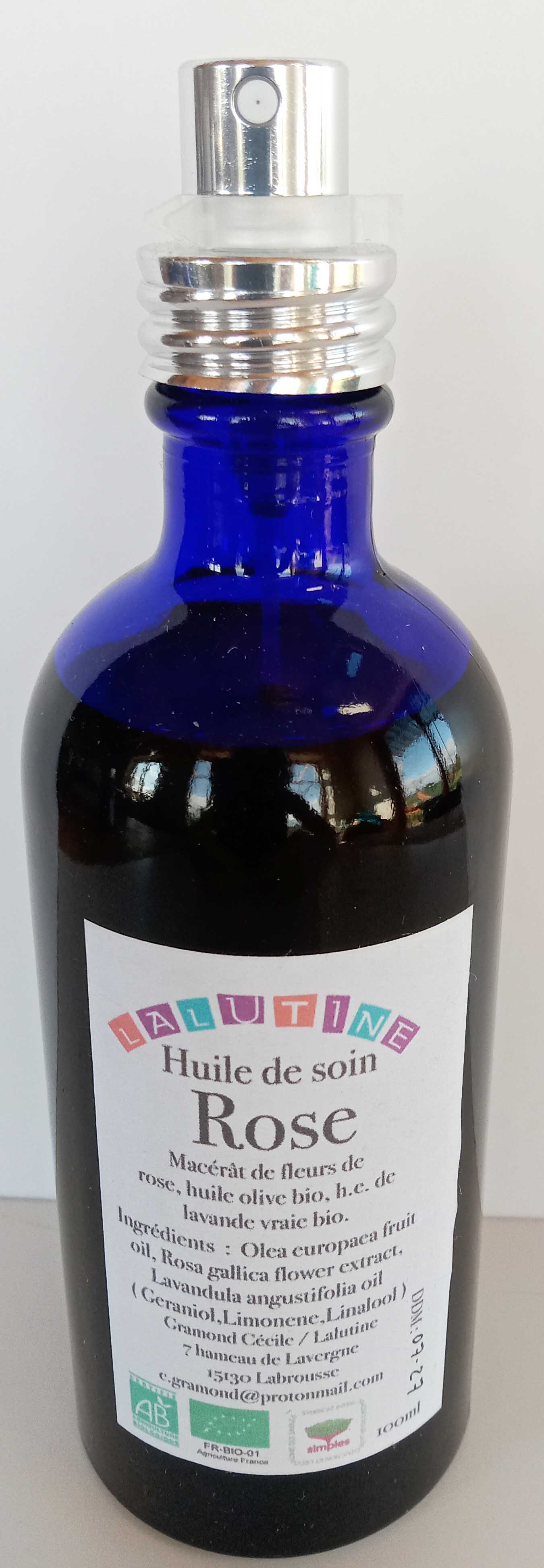Huile de Rose 100ml