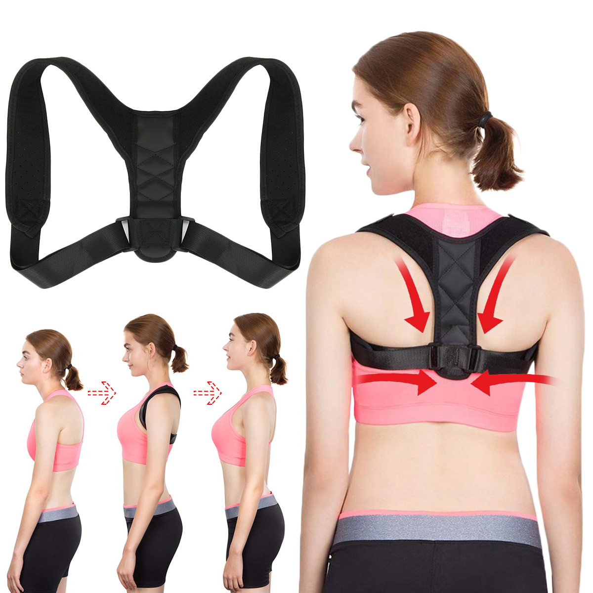 Correcteur de posture dorsal