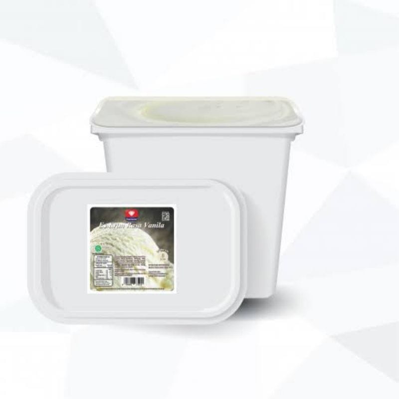 Premium Vanilla Ice Cream Tub
