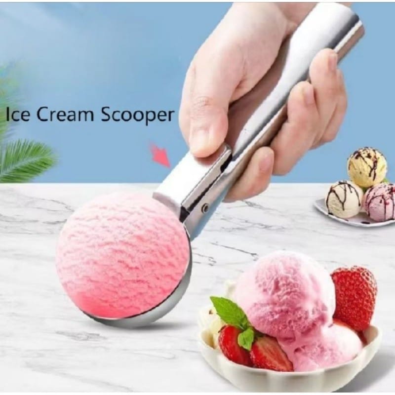 Stainless Steel Ice Cream Scooper