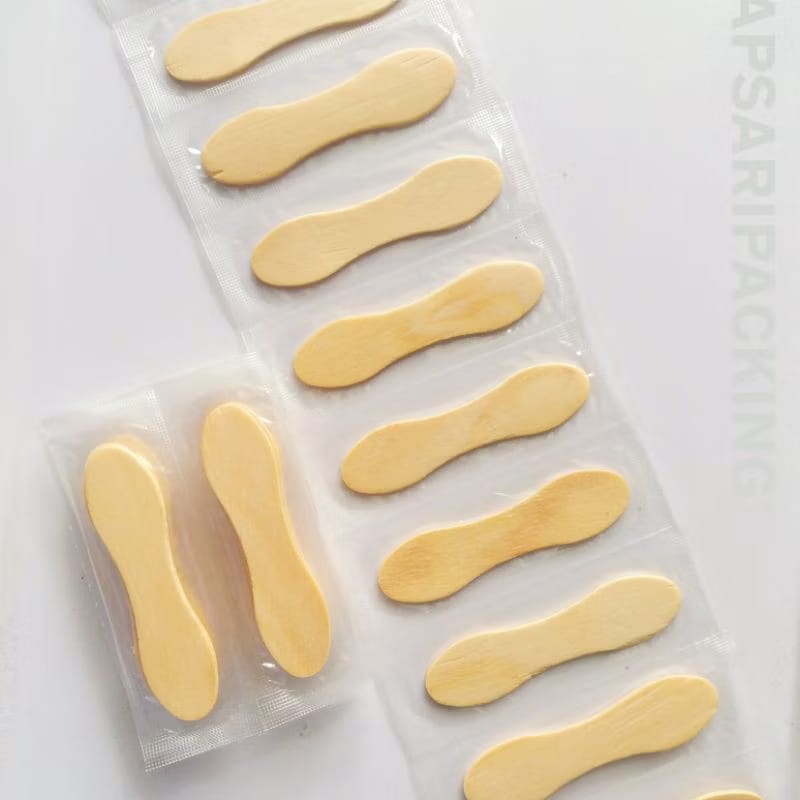 Wooden Ice Cream Spoon Set